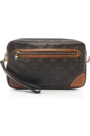LOUIS VUITTON Pre-owned, Kobieta, brązowy, ONE SIZE, Skóra, Pre-owned Canvas clutches