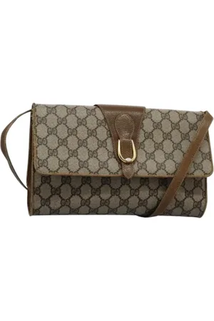Gucci Pre-owned, Kobieta, Beżowy, ONE SIZE, Skóra, Pre-owned Leather gucci-bags