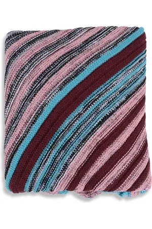Missoni Akcesoria, Kobieta, Wielobarwność, ONE SIZE, Wielokolorowy Płaszcz z Wełny