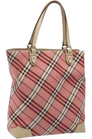 Burberry Pre-owned, Kobieta, Różowy, ONE SIZE, Pre-owned Canvas handbags