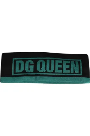 Dolce & Gabbana Akcesoria, Kobieta, Wielobarwność, ONE SIZE, Luksusowy Jedwabny Opaska na Głowę