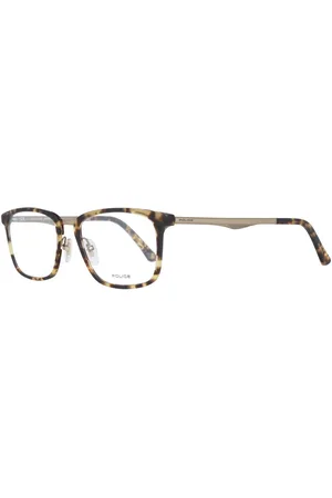 Police Akcesoria, unisex, brązowy, ONE SIZE, Brązowe Okulary Optyczne Prostokątne