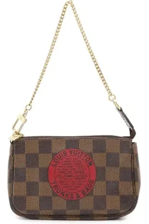 LOUIS VUITTON Pre-owned, Kobieta, brązowy, ONE SIZE, Pre-owned płócienne torby Louis Vuitton