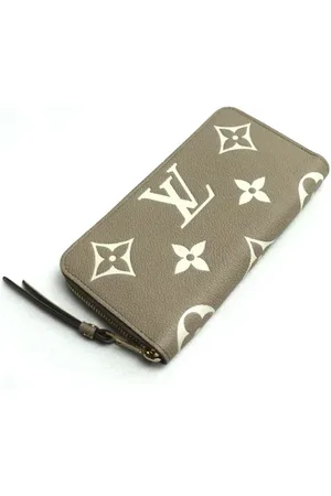 LOUIS VUITTON Pre-owned, Kobieta, Szary, ONE SIZE, Pre-owned portfele płócienne