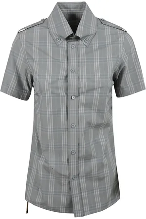 Burberry Bluzki, Kobieta, Szary, 3XS, Stylowe topy tkane dla mężczyzn