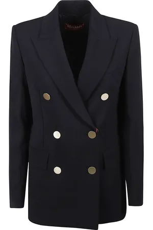 Max Mara Kurtki, Kobieta, Niebieski, M, Niebieskie Kurtki Edicola