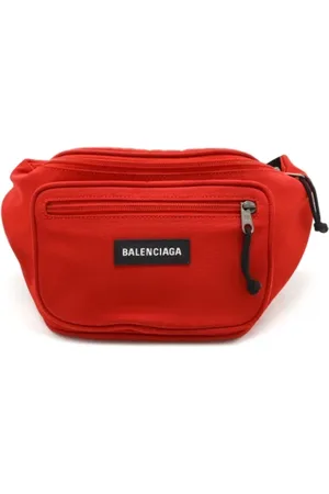 Balenciaga Pre-owned, Kobieta, Czerwony, ONE SIZE, Len, Pre-owned Canvas balenciaga-bags