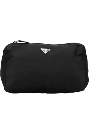 Prada Pre-owned, Kobieta, Czarny, ONE SIZE, Skóra, Pre-owned Fabric prada-bags