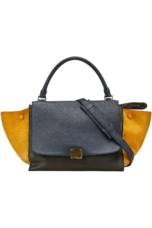 Céline Pre-owned, Kobieta, Czarny, ONE SIZE, Skóra, Pre-owned Skórzane torebki