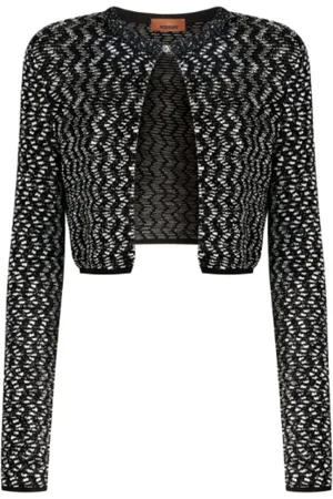 Missoni Swetry, Kobieta, Czarny, S, Kolorowe Swetry Kolekcja