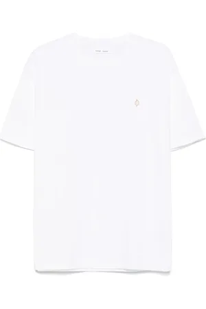 Samsøe Samsøe Koszulki, Kobieta, Biały, L, Biała Wandering T-shirt