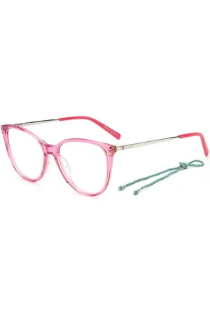 M Missoni Akcesoria, unisex, Różowy, ONE SIZE, Eleganckie okulary w stylu dla twojego wyglądu