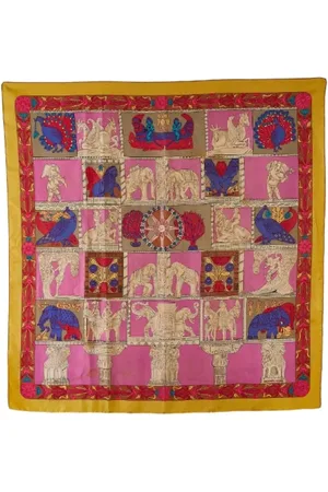 Hermès Pre-owned, Kobieta, Wielobarwność, ONE SIZE, Pre-owned Canvas scarves