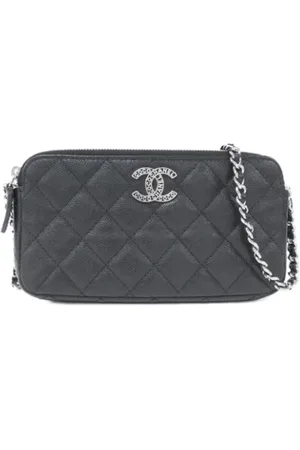 CHANEL Pre-owned, Kobieta, Czarny, ONE SIZE, Pre-owned Leather chanel-bags