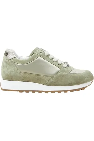 PESERICO SIGN Buty, Kobieta, Zielony, 39 EU, Buty sportowe z wieloma materiałami