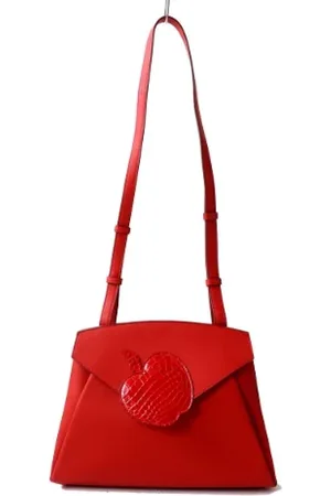 Hermès Pre-owned, Kobieta, Czerwony, ONE SIZE, Skóra, Pre-owned Skórzane torebki