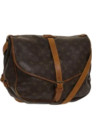 LOUIS VUITTON Pre-owned, Kobieta, brązowy, ONE SIZE, Skóra, Pre-owned płócienne torby Louis Vuitton