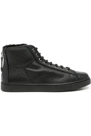 Gianvito Rossi Buty, Kobieta, Czarny, 37 EU, Skóra, Buty sportowe typu high-top