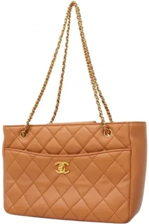 CHANEL Pre-owned, Kobieta, Beżowy, ONE SIZE, Pre-owned Leather chanel-bags