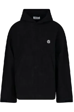 AMBUSH Bluzy, Mężczyzna, Czarny, S, Czarna bluza z kapturem Aw 23