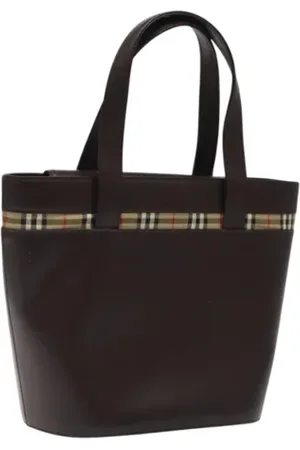 Burberry Pre-owned, Kobieta, brązowy, ONE SIZE, Skóra, Pre-owned Skórzane torebki