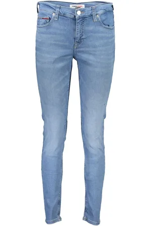 Tommy Hilfiger Jeansy, Kobieta, Niebieski, W29 L30, Bawełna, Jasnoniebieskie Dżinsy Skinny Styl Nora