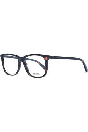 Guess Akcesoria, unisex, Czarny, ONE SIZE, Brązowe Kwadratowe Okulary Optyczne