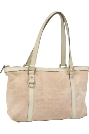 Gucci Pre-owned, Kobieta, Różowy, ONE SIZE, Skóra, Pre-owned Canvas gucci-bags
