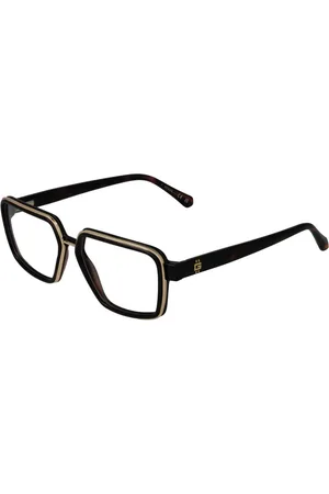 Guess Akcesoria, Mężczyzna, Czarny, ONE SIZE, Brązowe Okulary Optyczne w Kształcie Prostokąta dla Mężczyzn