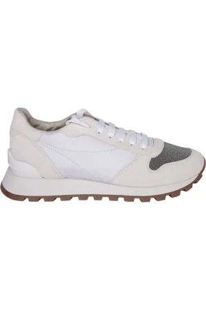 Brunello Cucinelli Buty, Kobieta, Biały, 36 EU, Białe Sneakersy dla Kobiet