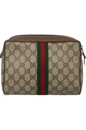 Gucci Pre-owned, Kobieta, Beżowy, ONE SIZE, Skóra, Pre-owned Leather clutches