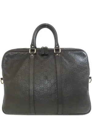Gucci Pre-owned, Mężczyzna, Czarny, ONE SIZE, Skóra, Pre-owned Leather gucci-bags
