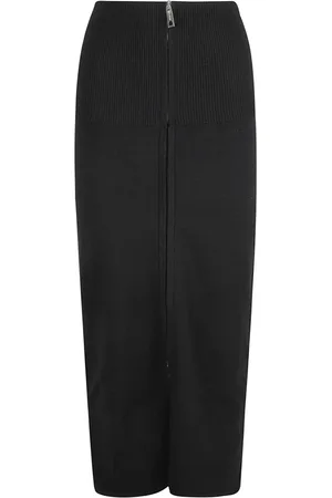 Sportmax Spódnice, Kobieta, Czarny, S, Czarna Spódnica Lacca