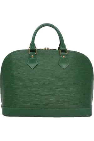 LOUIS VUITTON Pre-owned, Kobieta, Zielony, ONE SIZE, Skóra, Pre-owned skórzane torby Louis Vuitton