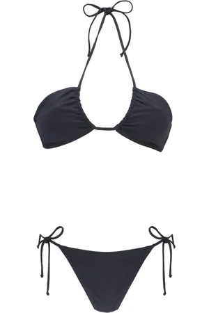 MC2 SAINT BARTH Stroje kąpielowe, Kobieta, Czarny, M, Czarny Strój Kąpielowy Bikini Trójkątny Top