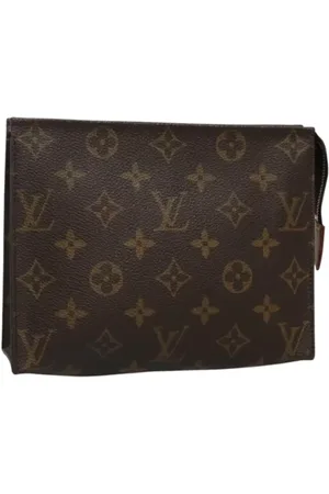 LOUIS VUITTON Pre-owned, Kobieta, brązowy, ONE SIZE, Skóra, Pre-owned Canvas pouches