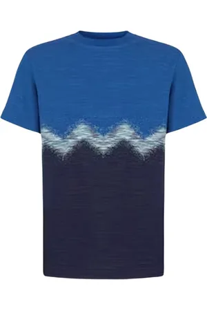 Missoni Koszulki, Mężczyzna, Niebieski, S, Stylowe T-shirty i Pola