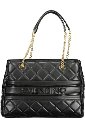 Valentino by Mario Valentino Torebki, Kobieta, Czarny, ONE SIZE, Len, Czarna torebka damska z polietylenu