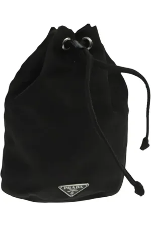 Prada Pre-owned, Kobieta, brązowy, ONE SIZE, Nylon, Pre-owned Fabric prada-bags