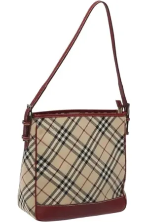 Burberry Pre-owned, Kobieta, Beżowy, ONE SIZE, Skóra, Pre-owned Canvas handbags