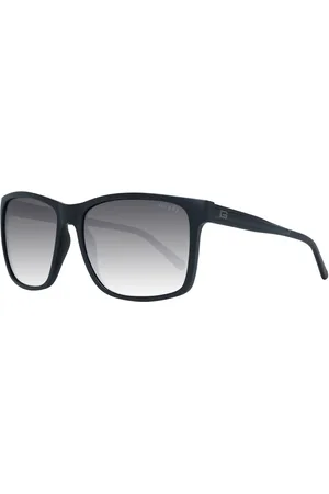 Guess Akcesoria, Mężczyzna, Czarny, ONE SIZE, Czarne Męskie Okulary Przeciwsłoneczne Stylowa Aktualizacja