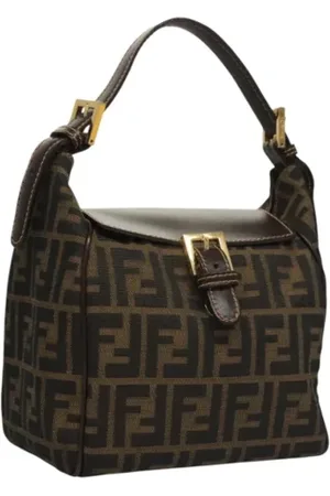 Fendi Pre-owned, Kobieta, Czarny, ONE SIZE, Skóra, Pre-owned Canvas fendi-bags