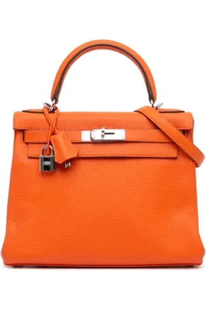Hermès Pre-owned, Kobieta, Pomarańczowy, ONE SIZE, Skóra, Pre-owned Skórzane torebki