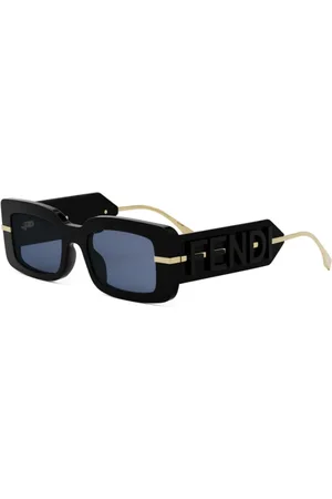 Fendi Akcesoria, unisex, Czarny, ONE SIZE, Stylowa Modelka Torba na Ramię