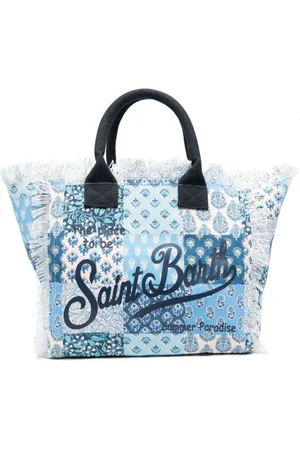 MC2 SAINT BARTH Torebki, Kobieta, Niebieski, ONE SIZE, Jasnoniebieskie Stylowe Torby