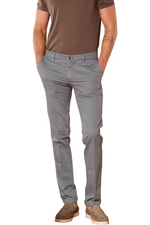 Masons Spodnie, Mężczyzna, Niebieski, M, Bawełna, Spodnie Chino Slim Fit Air Force
