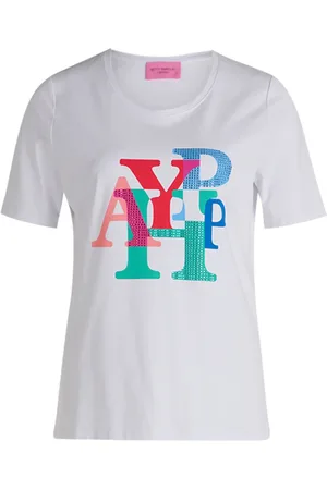 Betty Barclay Koszulki, Kobieta, Szary, S, Błyszcząca Basic Shirt z Nowoczesnym Designem
