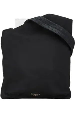 Prada Pre-owned, Kobieta, Czarny, ONE SIZE, Nylon, Pre-owned Nylon prada-bags