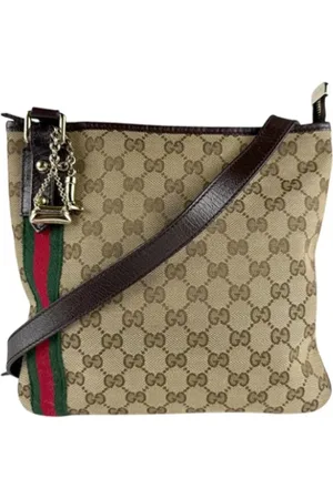 Gucci Pre-owned, Kobieta, brązowy, ONE SIZE, Pre-owned Canvas gucci-bags