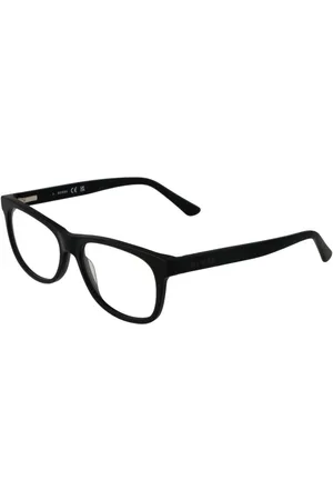 Guess Akcesoria, unisex, Czarny, ONE SIZE, Czarne Kwadratowe Okulary Optyczne